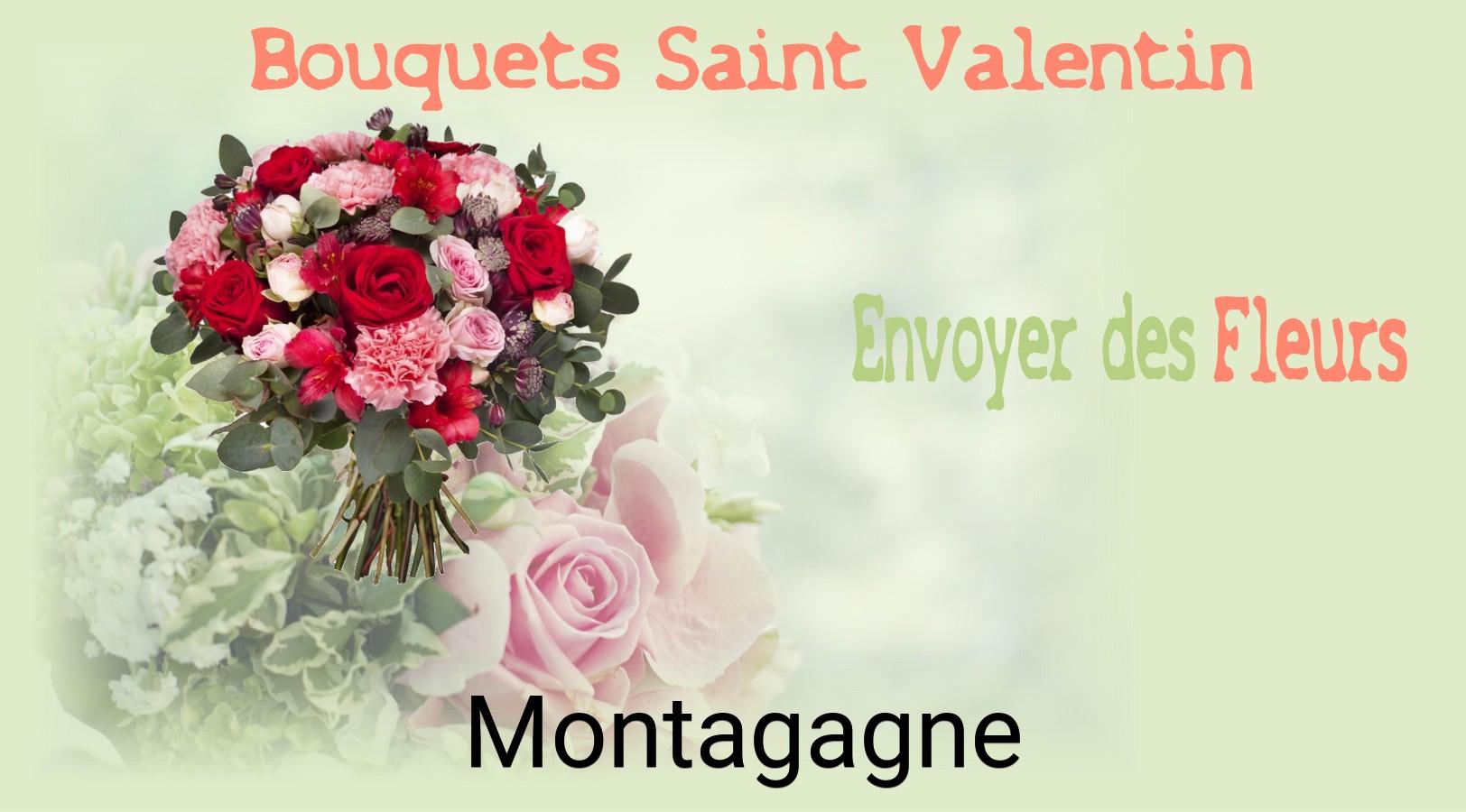 Roses de Saint-Valentin livrées à Montagagne
